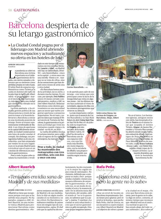 ABC MADRID 22-06-2022 página 58