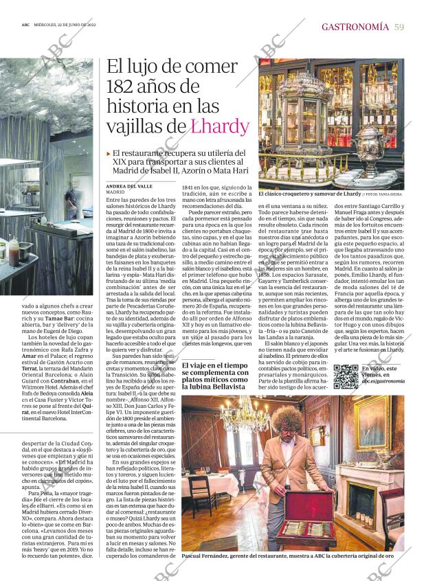 ABC MADRID 22-06-2022 página 59