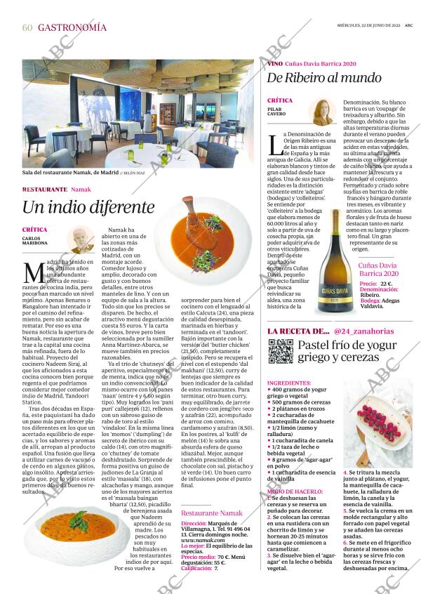ABC MADRID 22-06-2022 página 60
