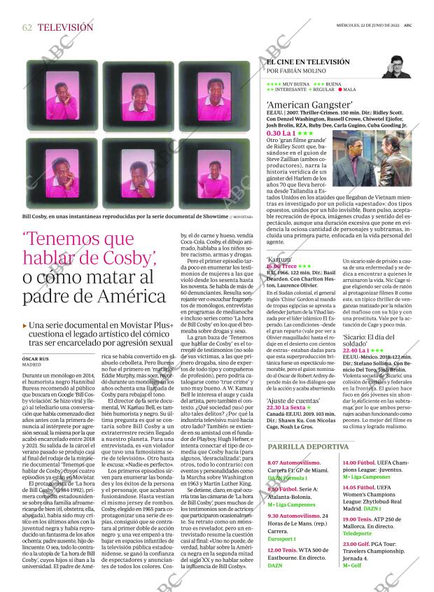 ABC MADRID 22-06-2022 página 62