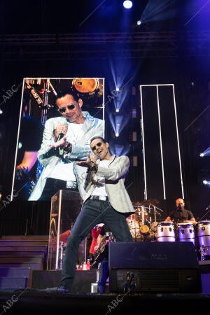 Concierto de Marc Anthony en el estadio de la Cartuja