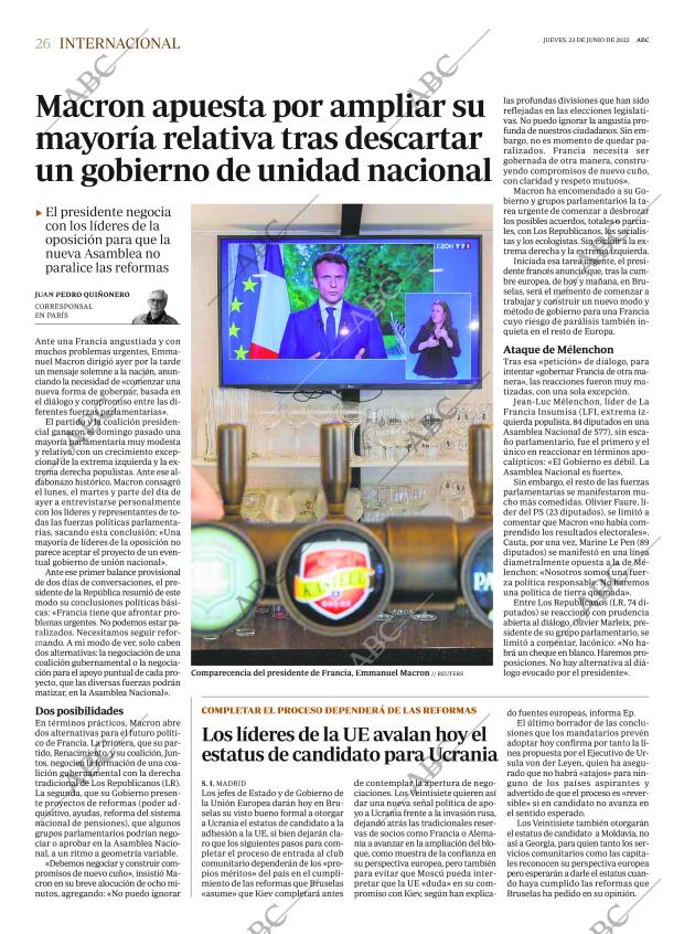 ABC MADRID 23-06-2022 página 26