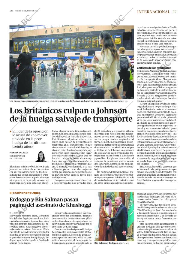 ABC MADRID 23-06-2022 página 27