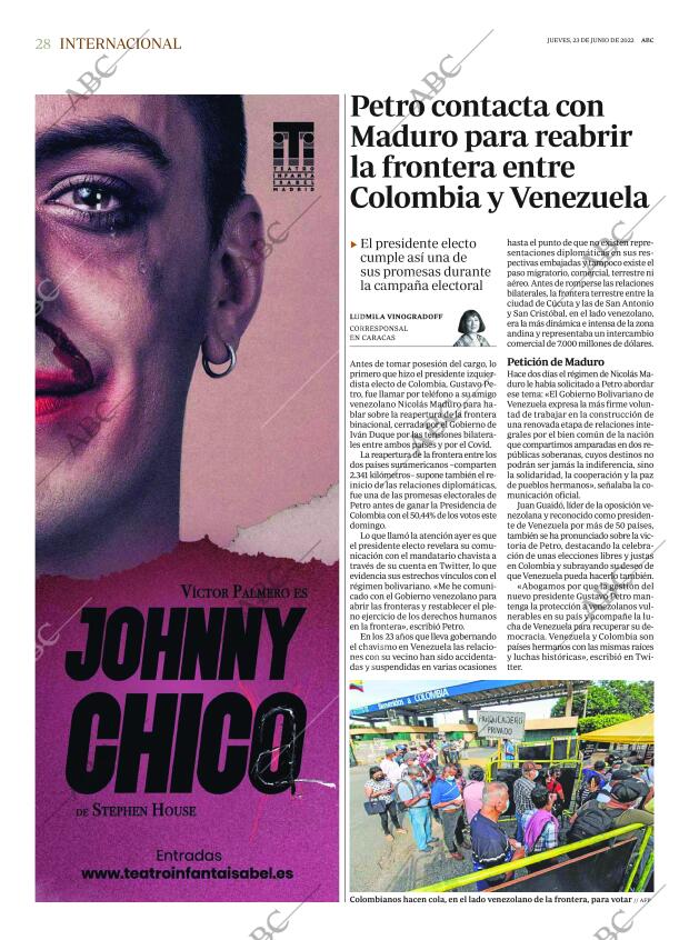ABC MADRID 23-06-2022 página 28
