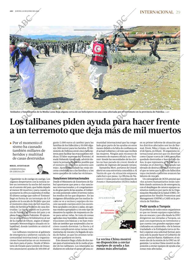 ABC MADRID 23-06-2022 página 29