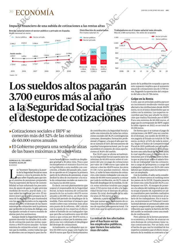 ABC MADRID 23-06-2022 página 30