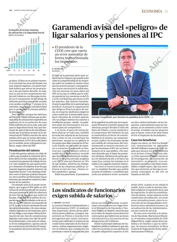 ABC MADRID 23-06-2022 página 31