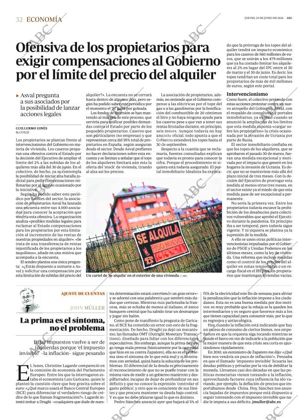 ABC MADRID 23-06-2022 página 32