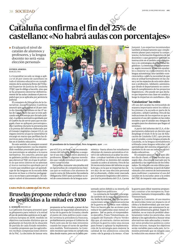 ABC MADRID 23-06-2022 página 38