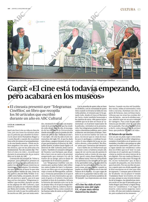 ABC MADRID 23-06-2022 página 43