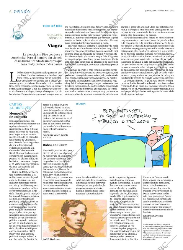 ABC MADRID 23-06-2022 página 6