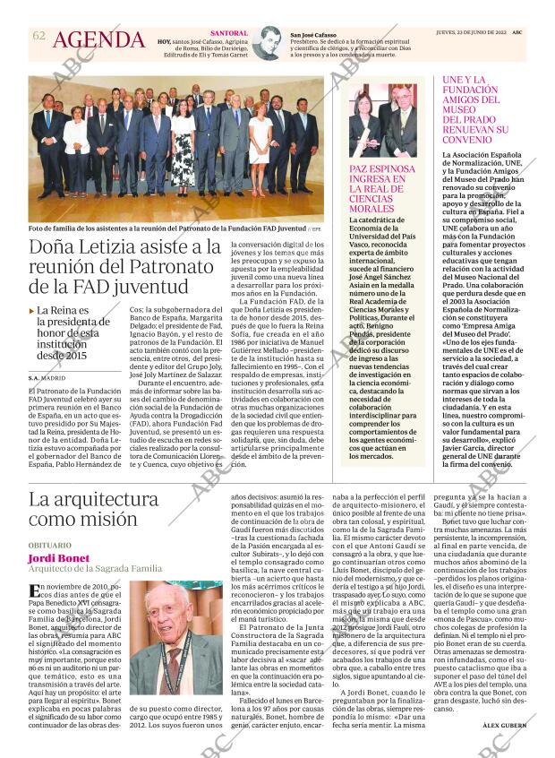ABC MADRID 23-06-2022 página 62