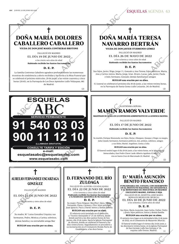 ABC MADRID 23-06-2022 página 63