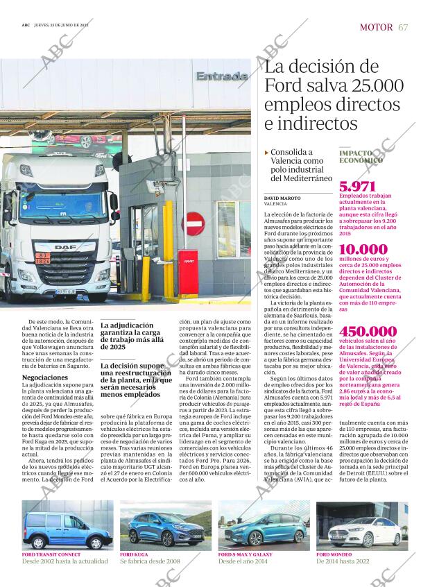 ABC MADRID 23-06-2022 página 67