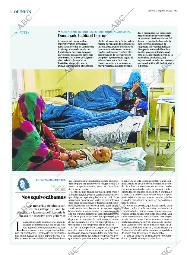 ABC MADRID 23-06-2022 página 8