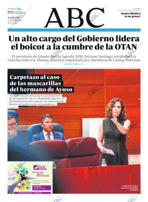 ABC MADRID 24-06-2022 página 1