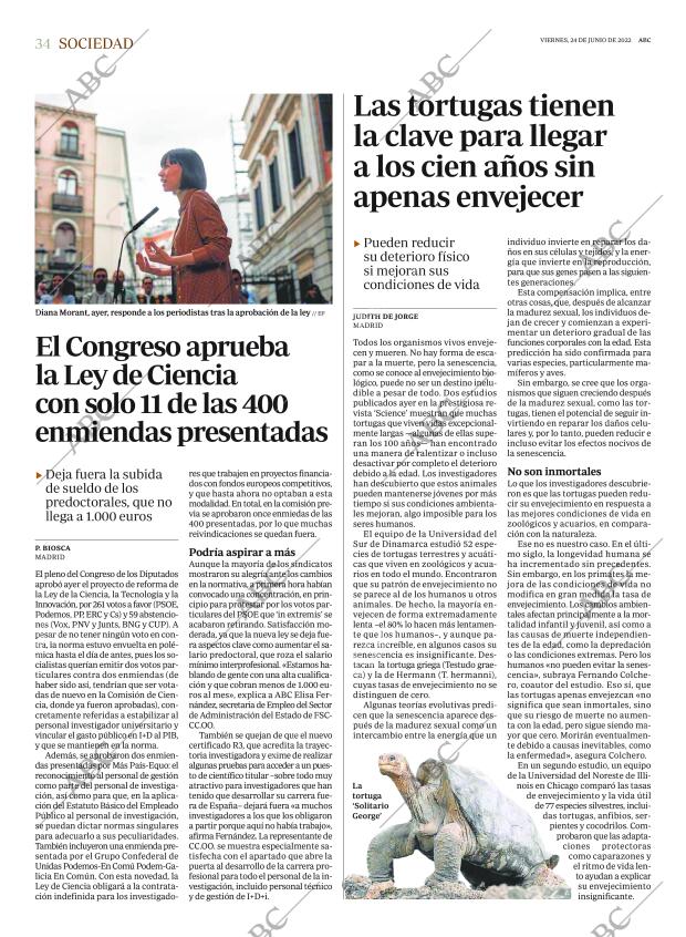 ABC MADRID 24-06-2022 página 34