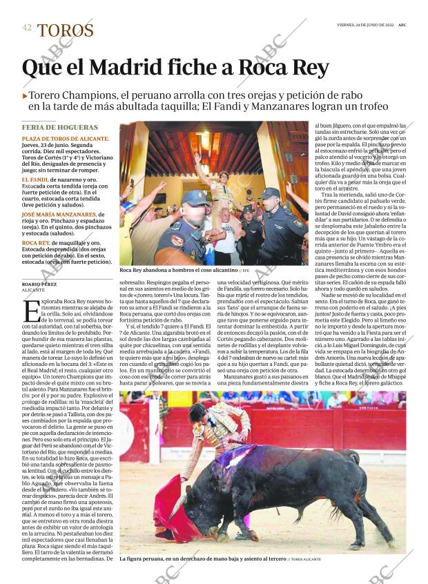 ABC MADRID 24-06-2022 página 42