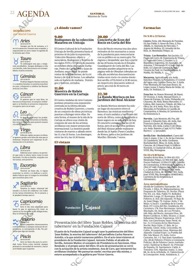ABC SEVILLA 25-06-2022 página 22