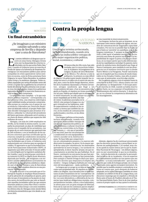 ABC SEVILLA 25-06-2022 página 8