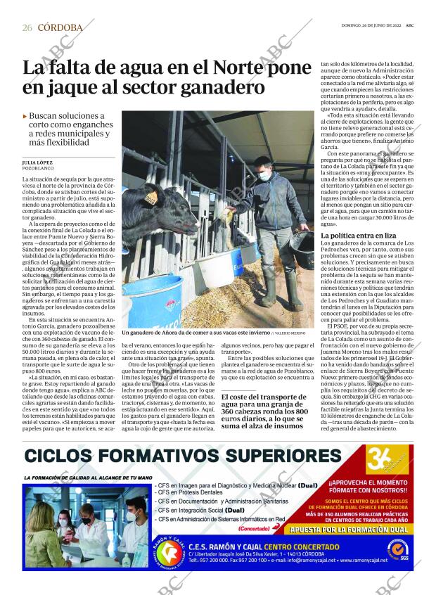 ABC CORDOBA 26-06-2022 página 26