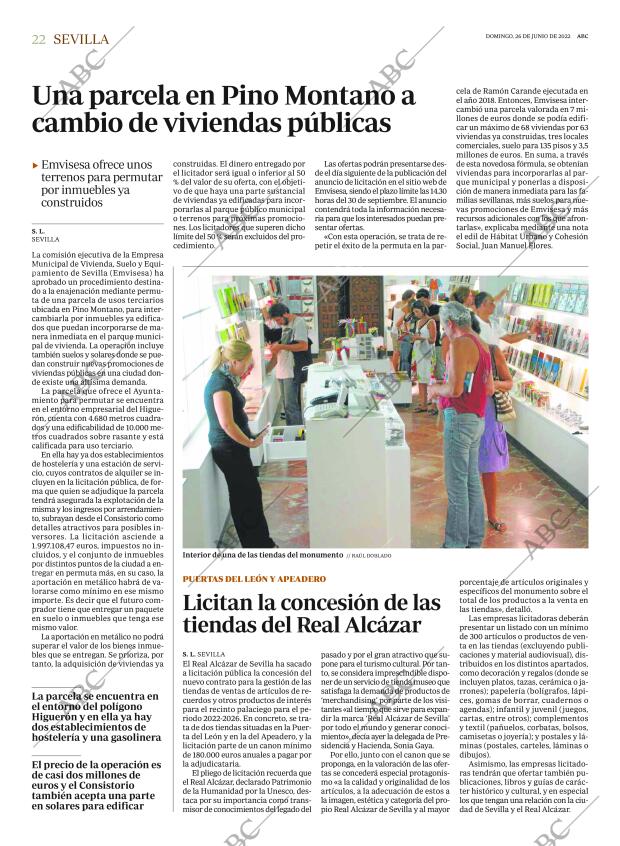 ABC SEVILLA 26-06-2022 página 22