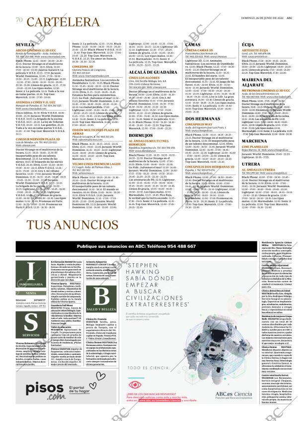ABC SEVILLA 26-06-2022 página 70