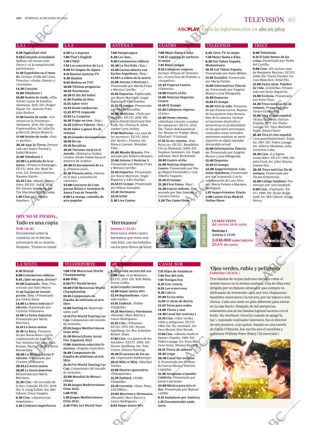 ABC SEVILLA 26-06-2022 página 85