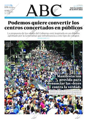 ABC CORDOBA 27-06-2022 página 1