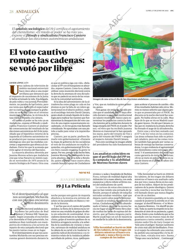 ABC CORDOBA 27-06-2022 página 28
