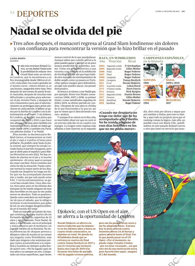 ABC CORDOBA 27-06-2022 página 54