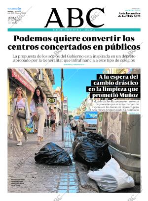 ABC SEVILLA 27-06-2022 página 1