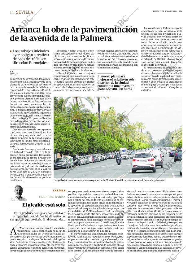 ABC SEVILLA 27-06-2022 página 14