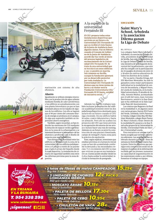 ABC SEVILLA 27-06-2022 página 19