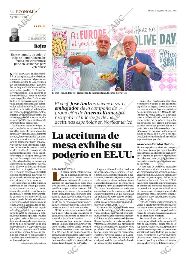 ABC SEVILLA 27-06-2022 página 54