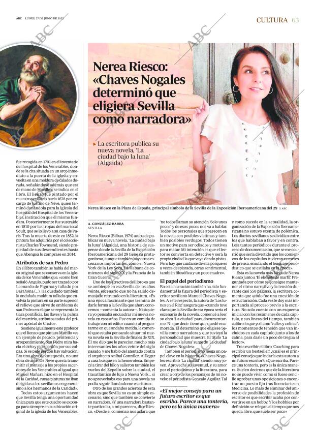 ABC SEVILLA 27-06-2022 página 63