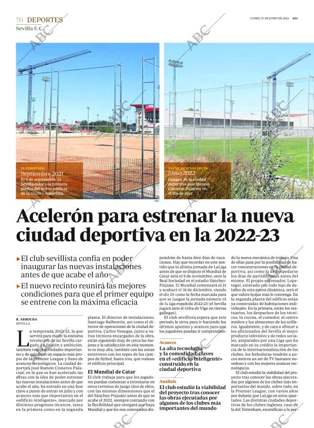 ABC SEVILLA 27-06-2022 página 70