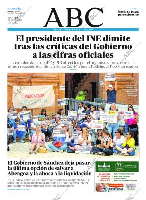 ABC SEVILLA 28-06-2022 página 1