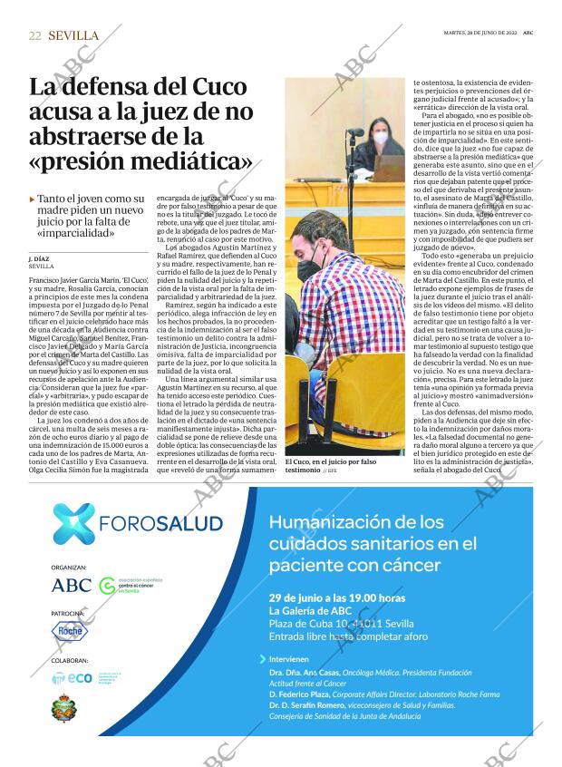 ABC SEVILLA 28-06-2022 página 22
