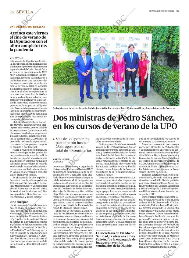 ABC SEVILLA 28-06-2022 página 26
