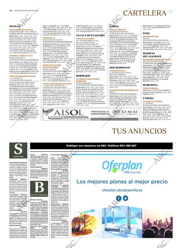 ABC SEVILLA 28-06-2022 página 57