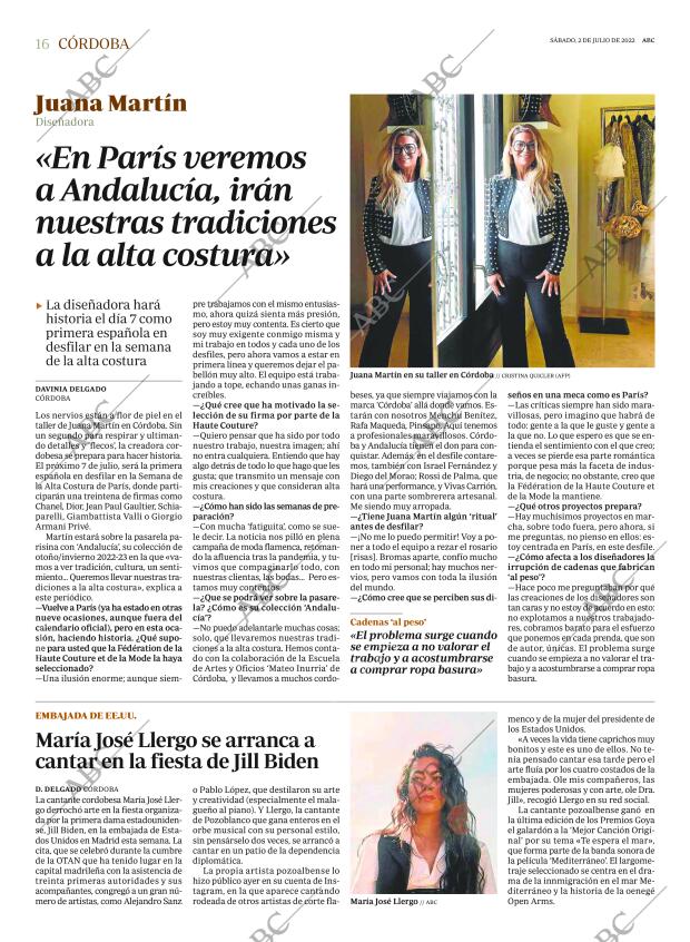 ABC CORDOBA 02-07-2022 página 16