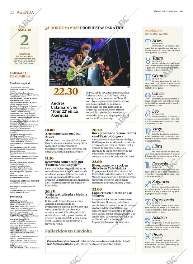 ABC CORDOBA 02-07-2022 página 22