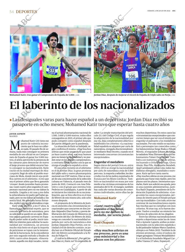 ABC CORDOBA 02-07-2022 página 54