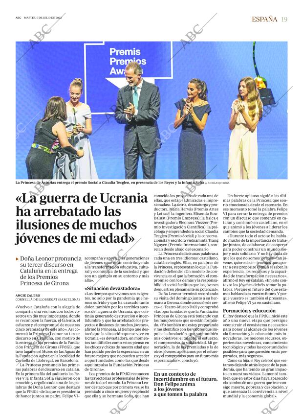 ABC MADRID 05-07-2022 página 19
