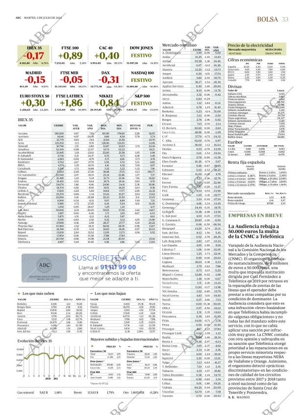 ABC MADRID 05-07-2022 página 33