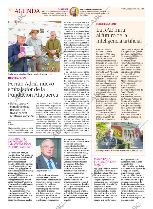 ABC MADRID 05-07-2022 página 54