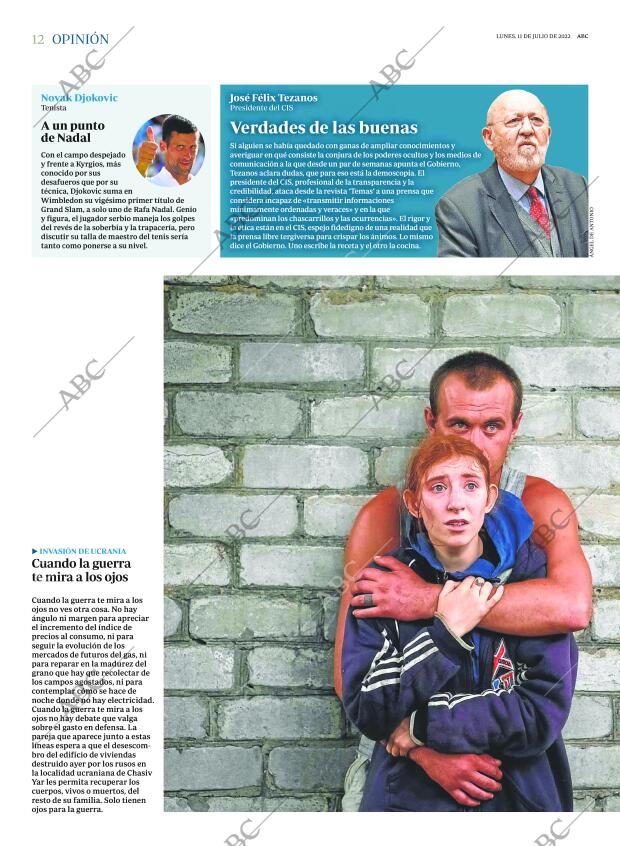 ABC MADRID 11-07-2022 página 12