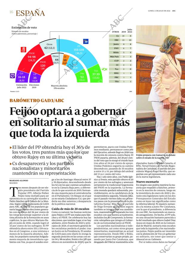 ABC MADRID 11-07-2022 página 16
