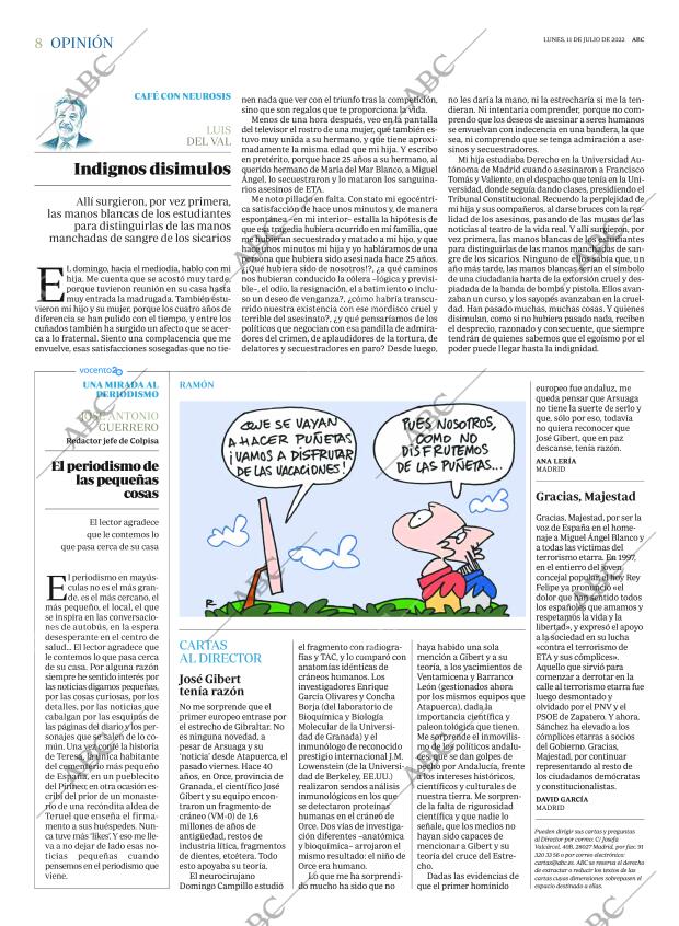 ABC MADRID 11-07-2022 página 8